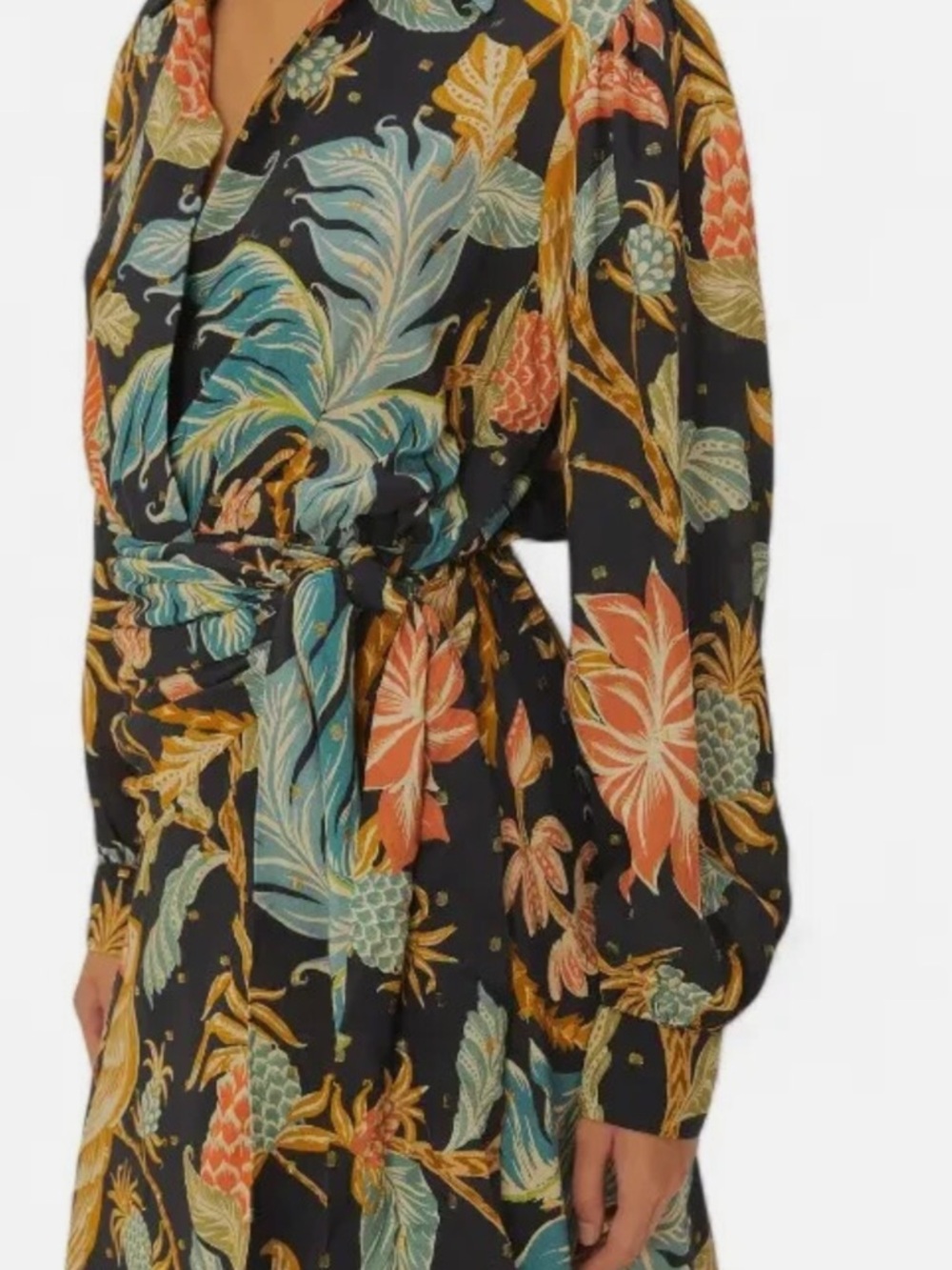NWT Farm Rio Amalfi wrap dress - Picture 1 of 9